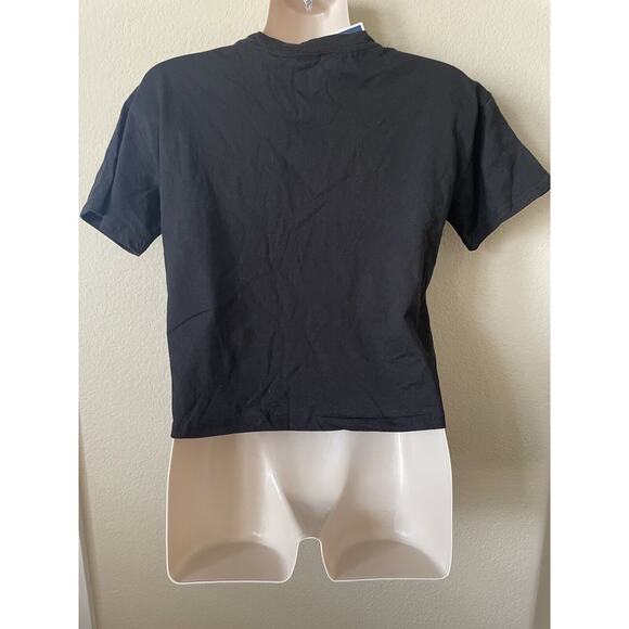 LOL Surprise Glitterati Queen Bee Embroidered Short Sleeve Crop T Shirt Top - Picture 4 of 4